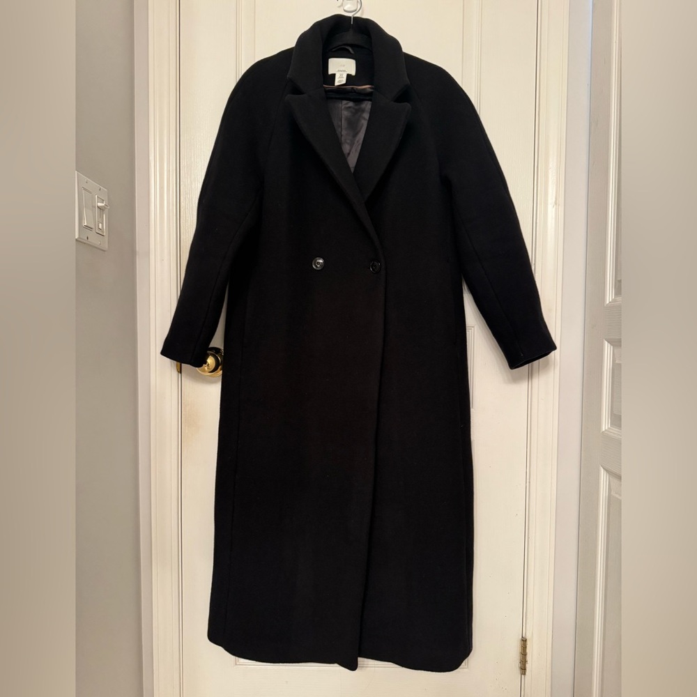 H&M Classic Black Trench Coat